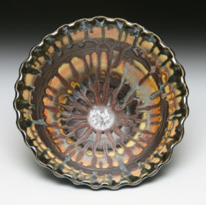 Poured Glaze Bowl