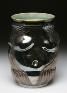 Silver Torso Vase