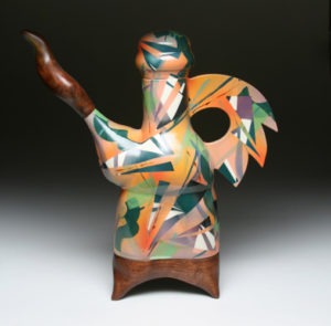 Wood Spout Teapot