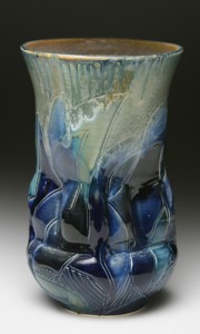 blue green vase 1