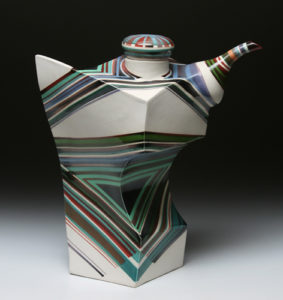 green slab teapot