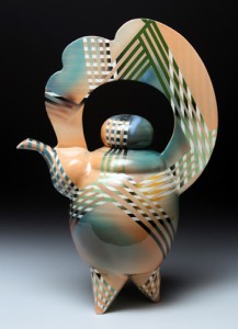 peach cloud teapot