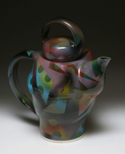 poka dot teapot