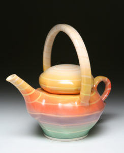 rainbow stripe tea