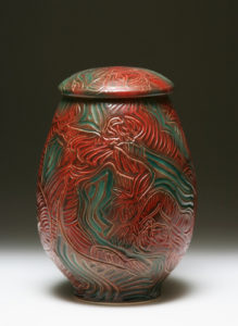 red figure jar