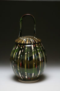 red green jar