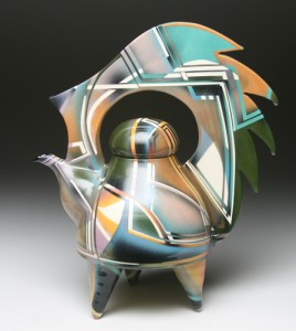 rooster tail teapot