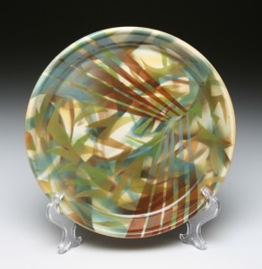 Green Stencil Plate